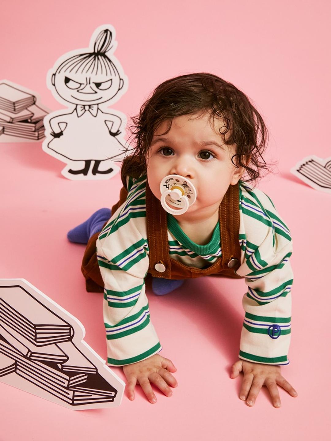 BIBS x MOOMIN Colour Round Pacifiers, BIBS X MUUMI kirsikujulised ümmarguse otsaga lutid naturaalne kumm, Muumi kollektsioon, all-groups