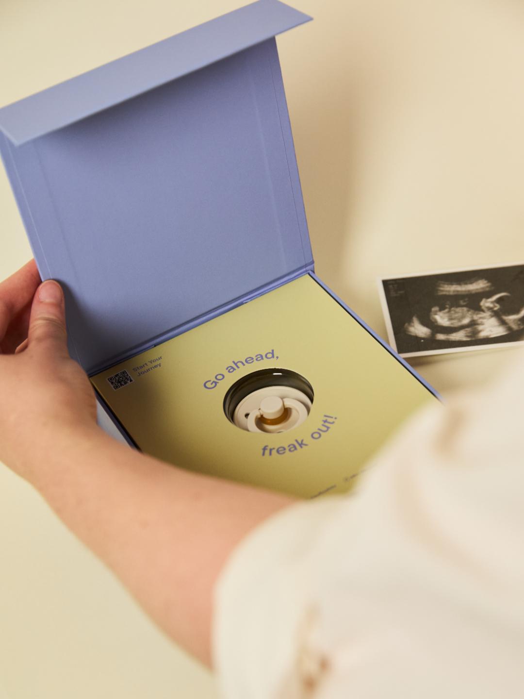 BIBS Baby on the way gift set, BIBS beebiootuse teatamise kinkekomplekt