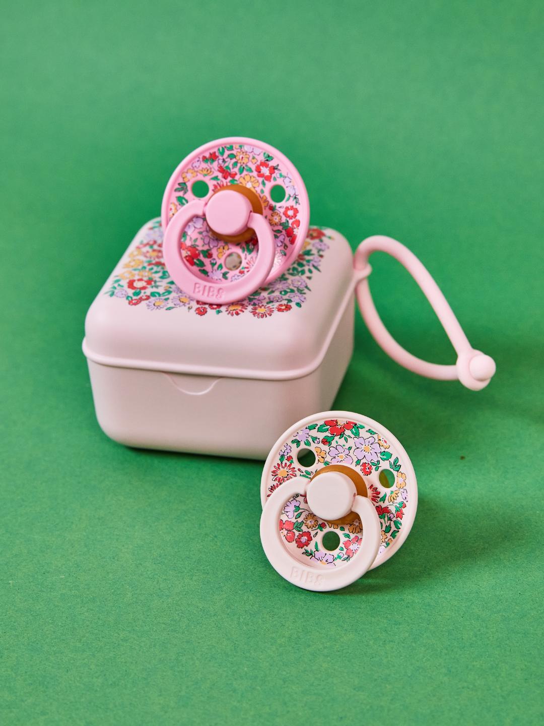 BIBS x Liberty pacifiers and pacifier box, BIBS x Liberty kollektsiooni lutid ja lutikarp, lutihoidja, all-groups