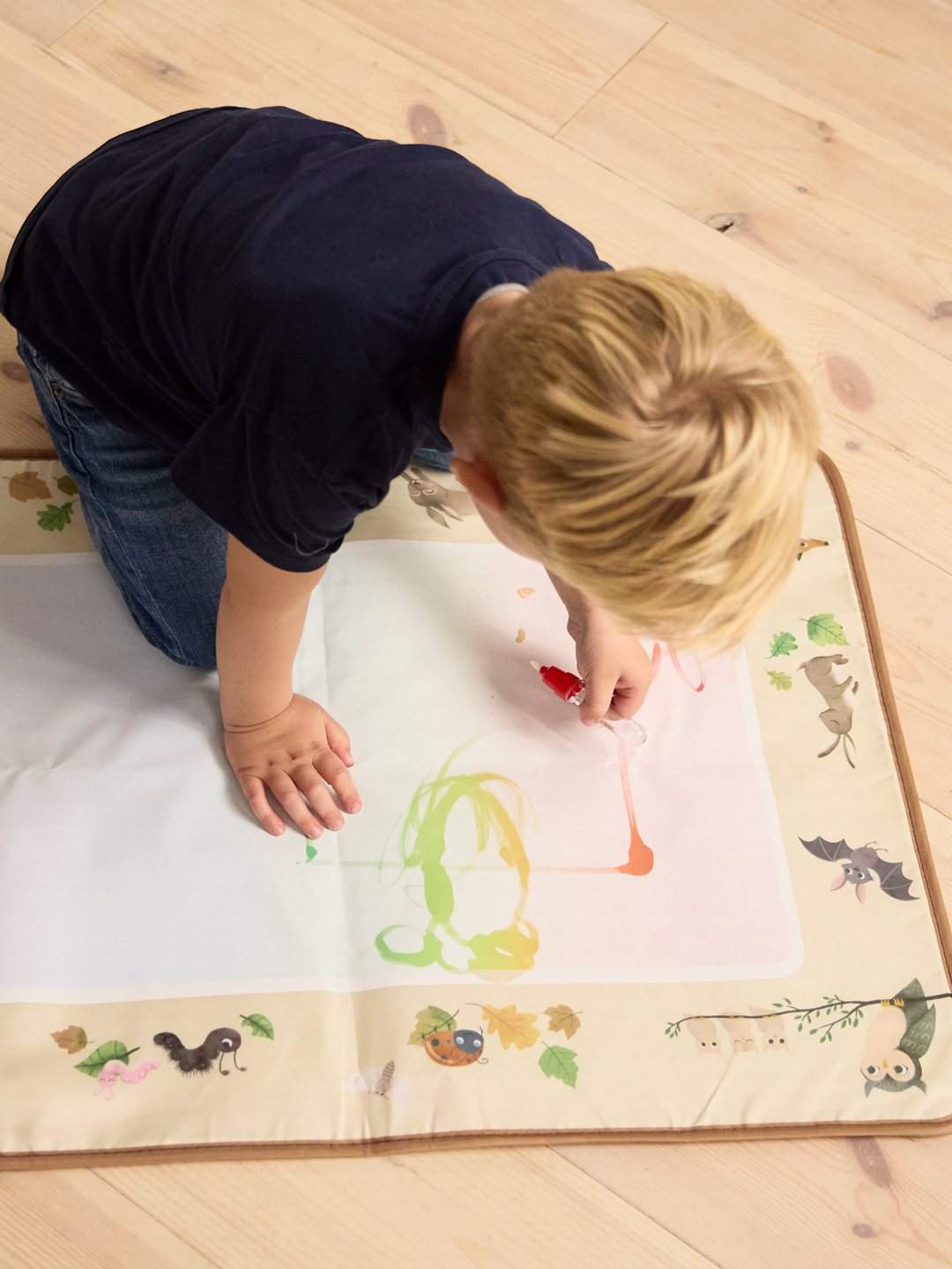 Filibabba water drawing mat forest friends, Filibabba veega värvimise matt metsaloomad