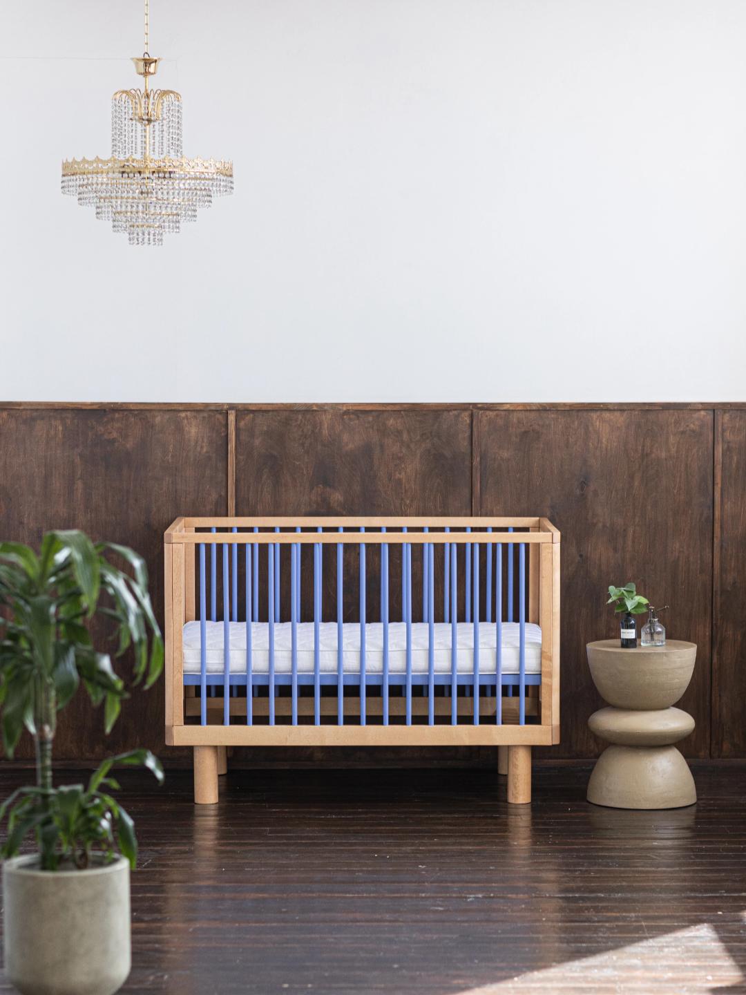 Karl & Fric Nox Cot - Blue, Karl & Fric beebivoodi, võrevoodi, beebi võrevoodi
