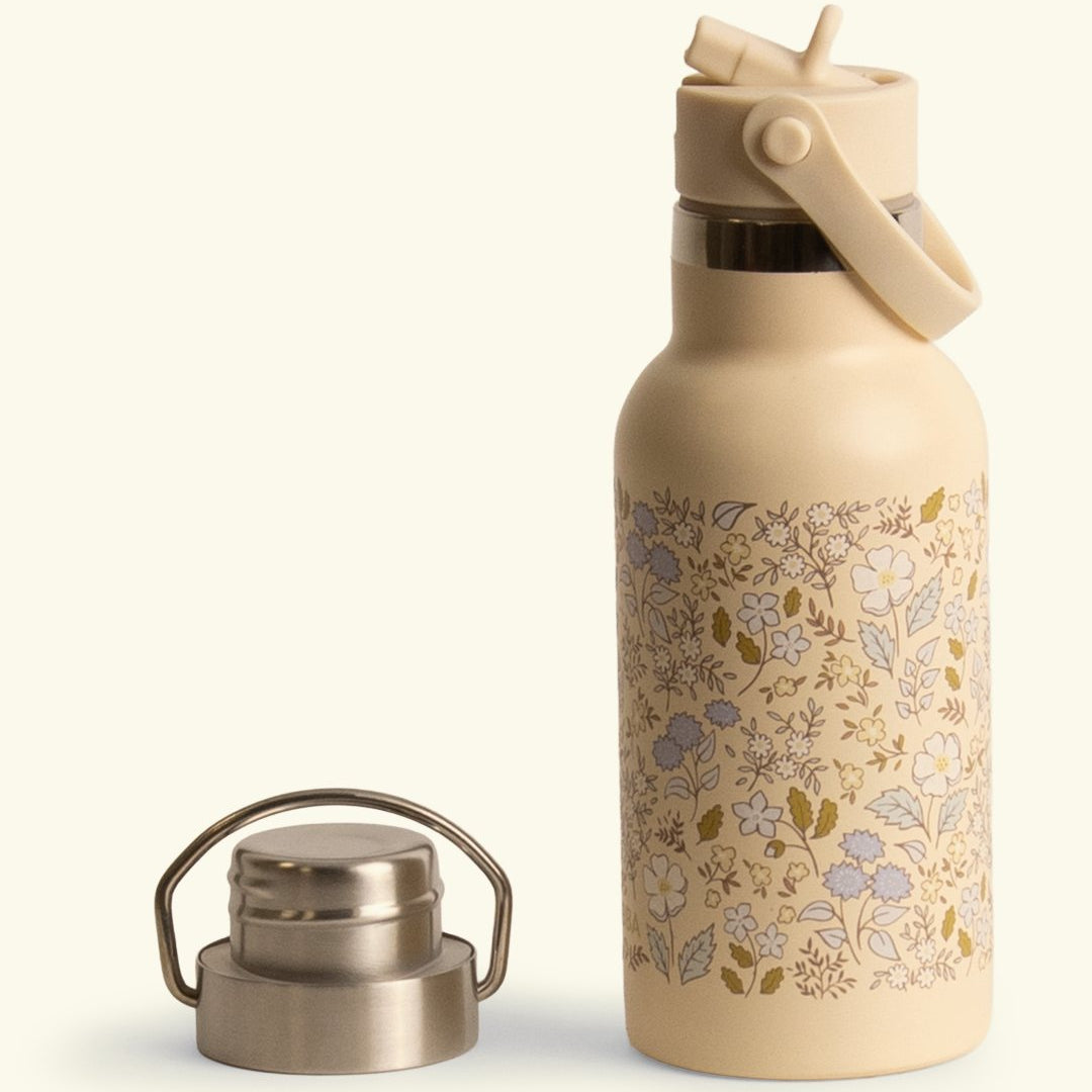 Filibabba stainless steel water bottle, Filibabba roostevabast terasest joogipudel, whimsical meadow