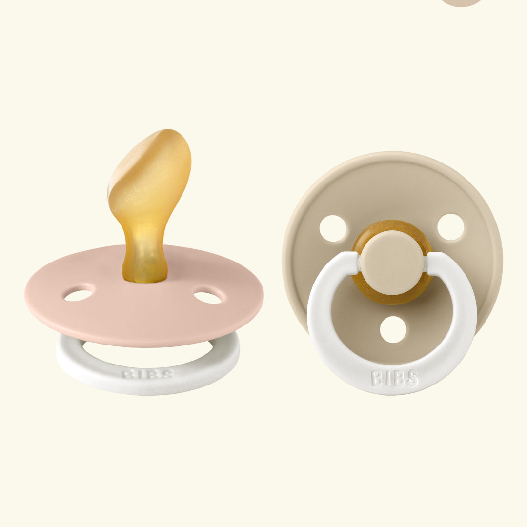 BIBS Colour Anatomical Glow Pacifiers, BIBS heledavad öölutid anatoomilise lutiotsaga