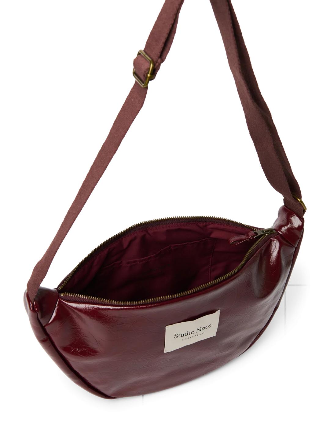 Studio Noos vegan leather fanny pack adult, Studio Noos vegannahast fanny pack, vöökott, õlakott, Burgundy, all-groups