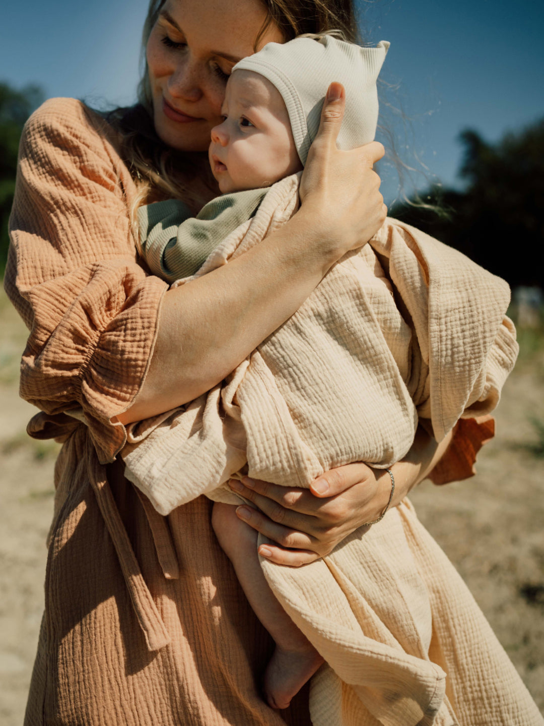 Babyluv Studio Muslin Baby Blanket, Babyluv Studio musliinist beebitekk, musliintekk, all-groups