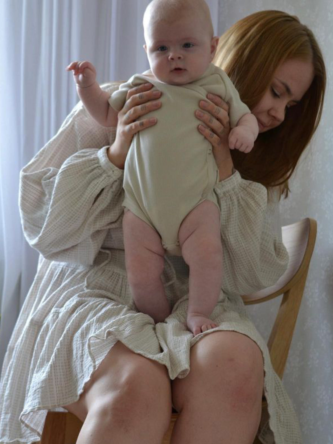 Babyluv Studio ribbed short sleeve wrap bodysuit, Babyluv Studio beebi lühikeste varrukatega hõlmikbodi, all-groups