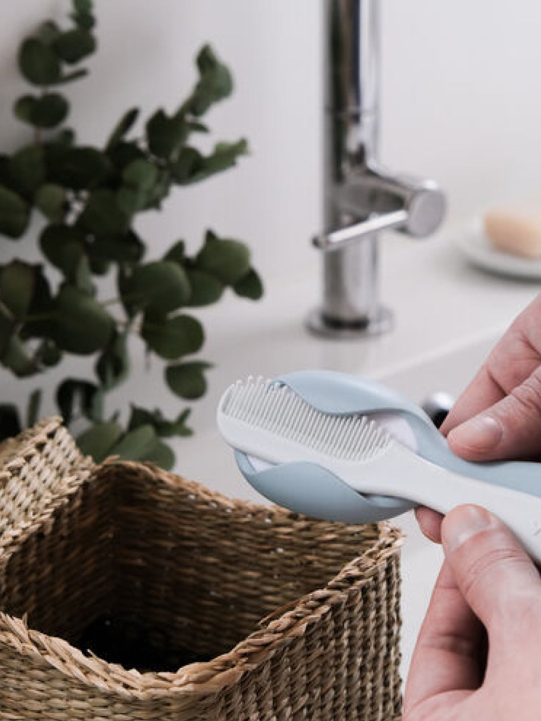 BÉABA Comb and Brush, kamm ja hari, beebikamm, juuksehari, kammi komplekt