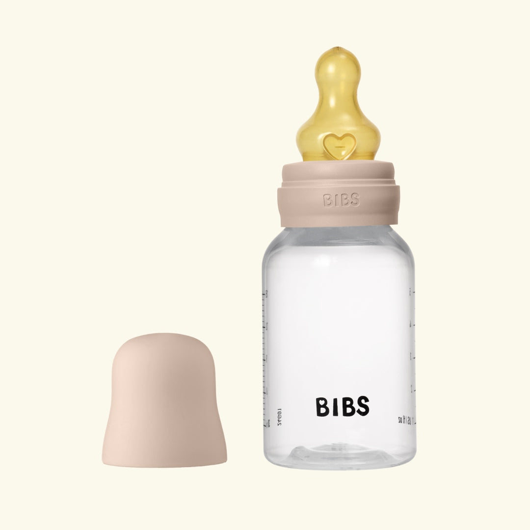 BIBS Baby Plastic Bottle, BIBS plastikust lutipudel, 150 ml, Pink