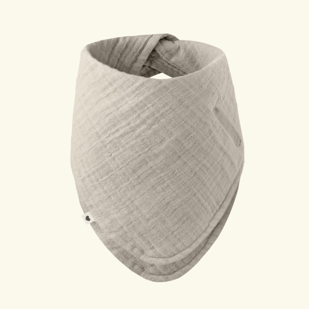 BIBS Bandana Bib, BIBS Bandana Bib musliinist pudipõll, sand liivakarva beež