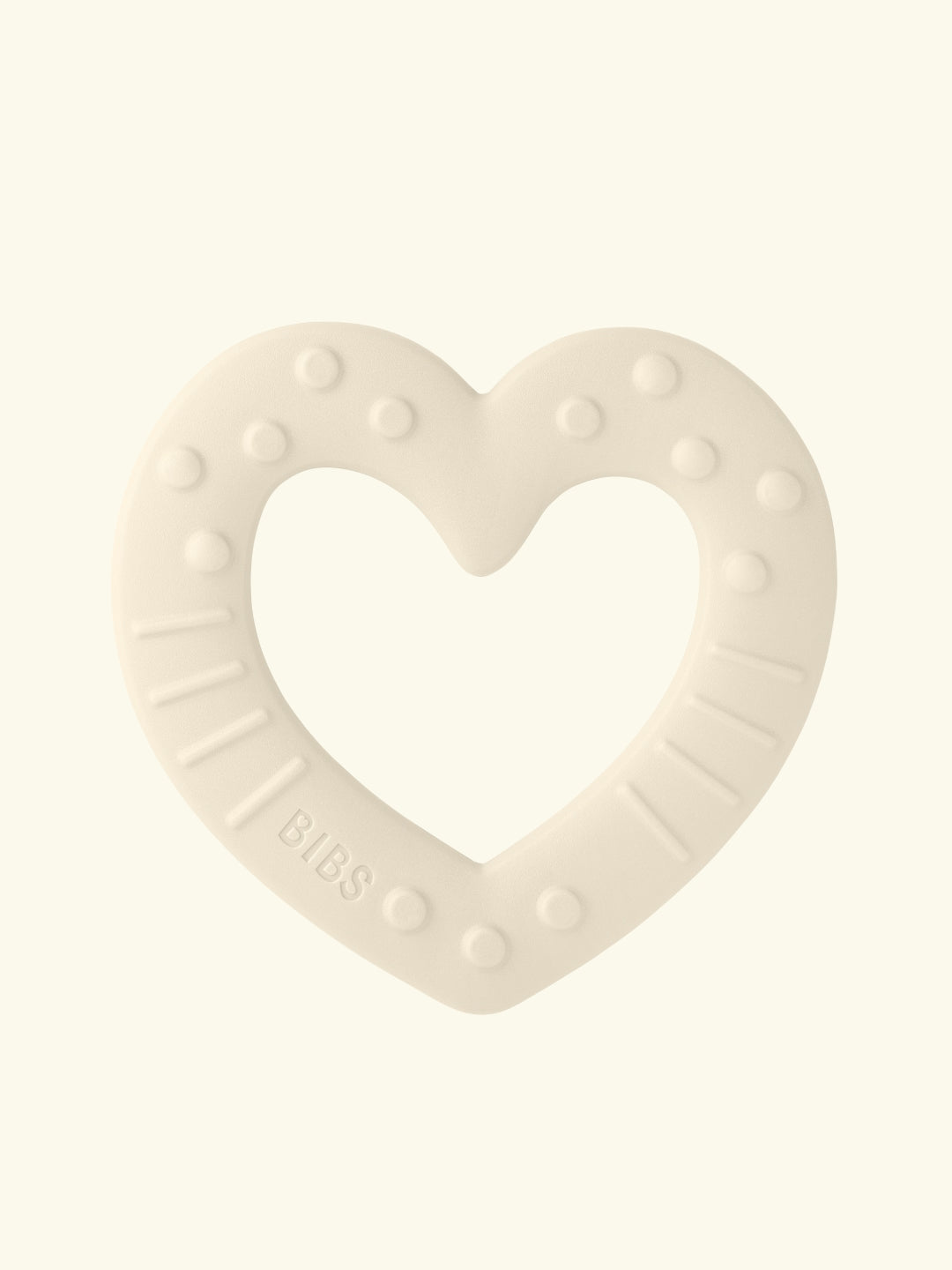 BIBS Baby Bitie Teether heart, BIBS Baby Bitie närimisrõngas süda
