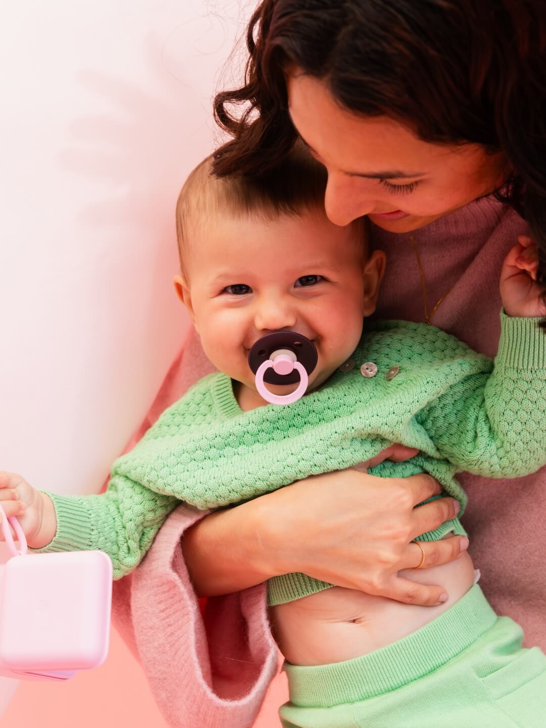 BIBS Colour Round Pacifiers, Studio Collection Fusion, BIBS Colour Round kirsikujulised lutid, Studio Collection Fusion, all-groups