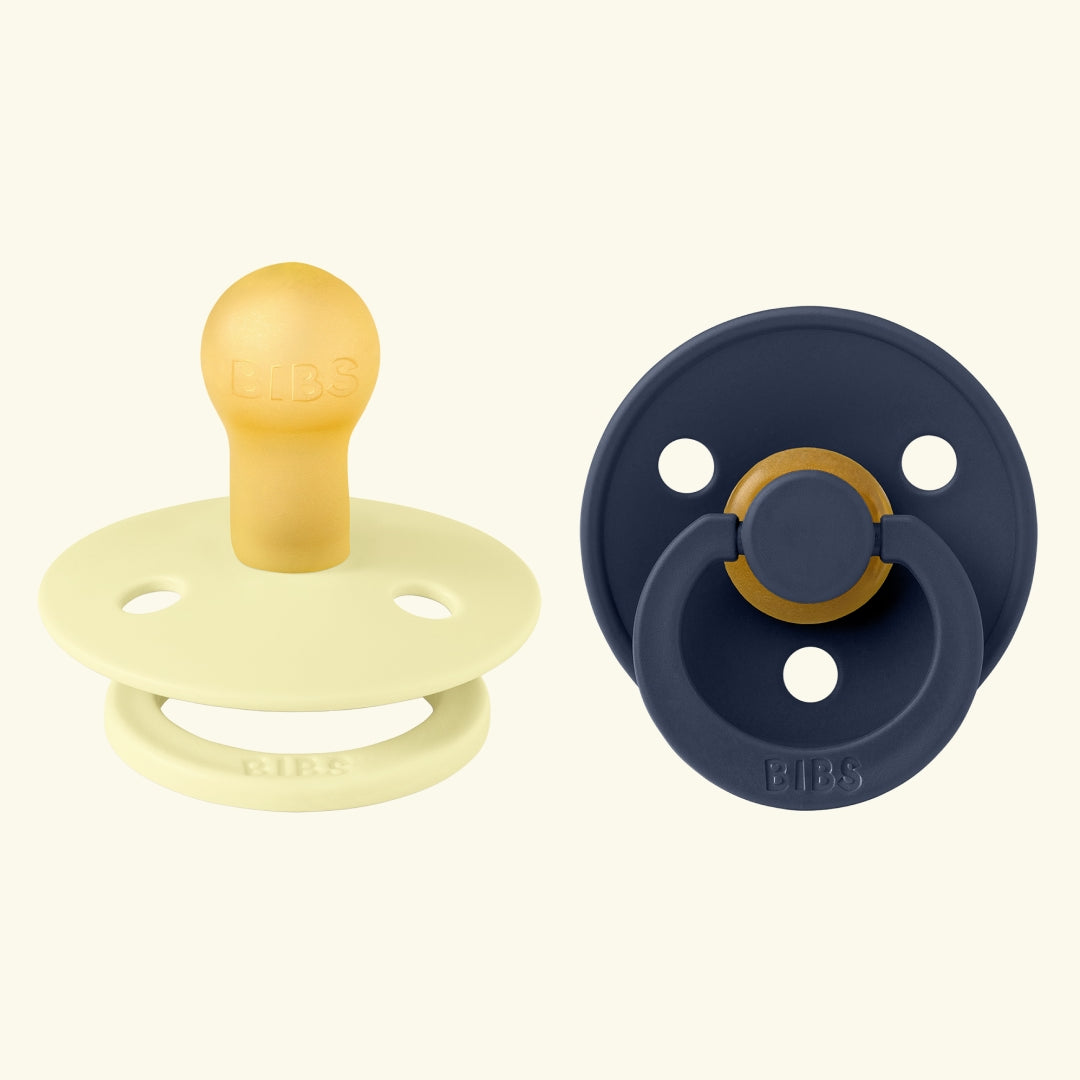 BIBS Colour Round Pacifiers, BIBS Colour Round kirsikujulised lutid, luna deep space