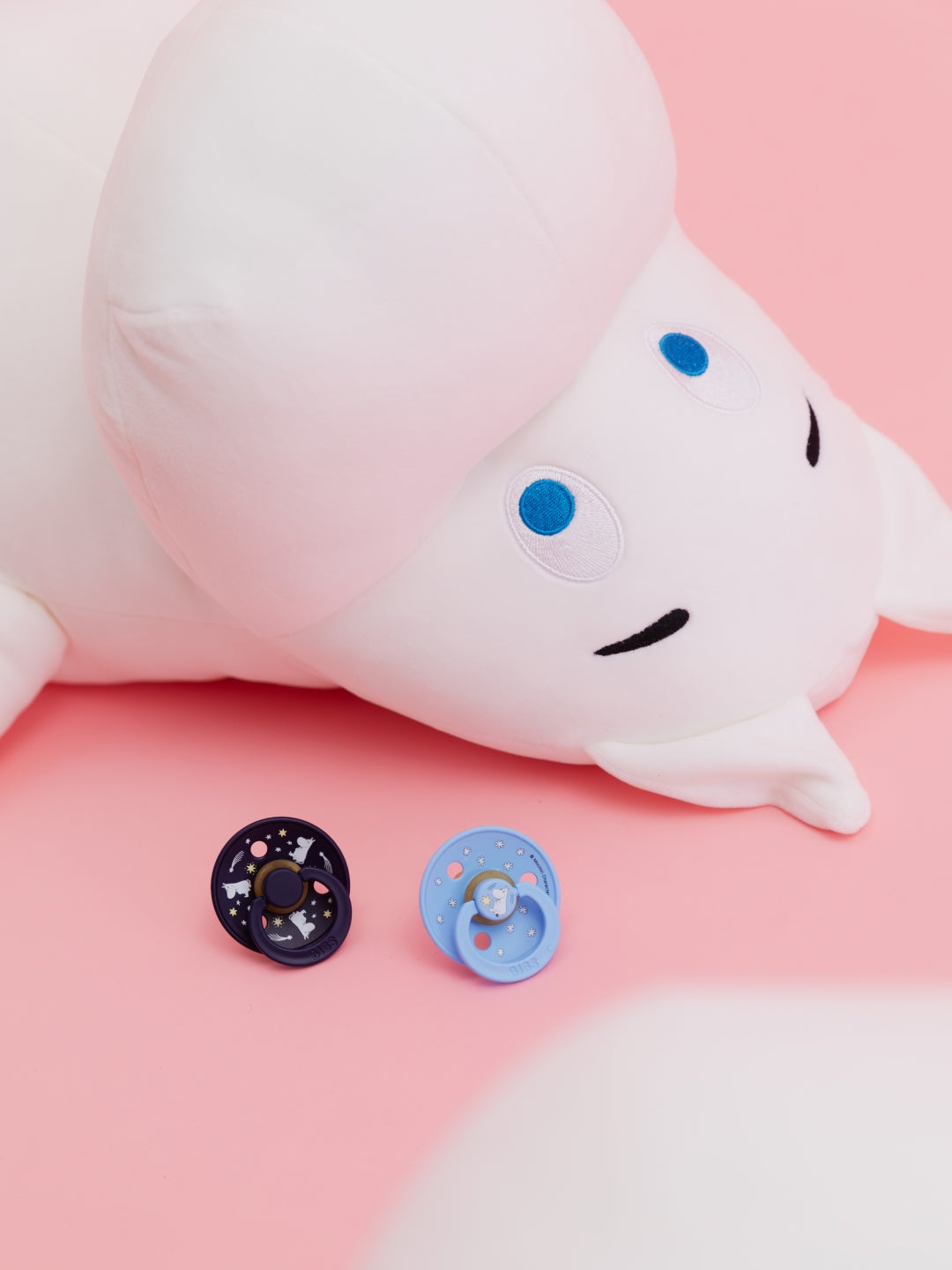 BIBS x MOOMIN Colour Round Pacifiers, BIBS X MUUMI kirsikujulised ümmarguse otsaga lutid naturaalne kumm, Muumi kollektsioon, all-groups