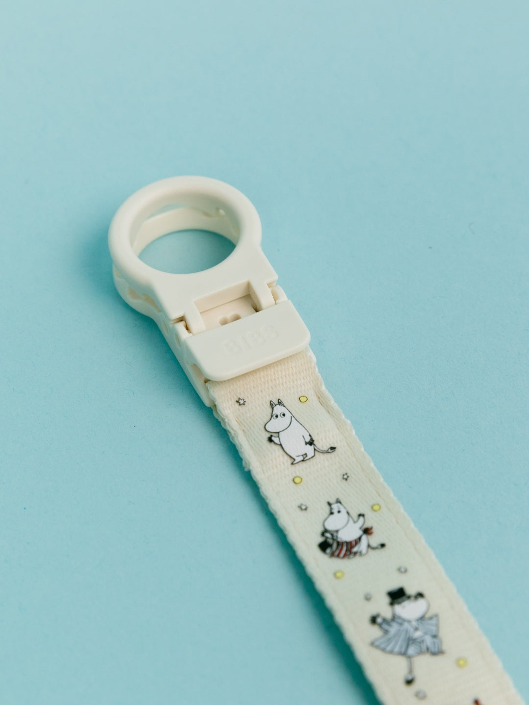 BIBS x MOOMIN pacifier loop clip, BIBS X MUUMI kollektsioon lutikett