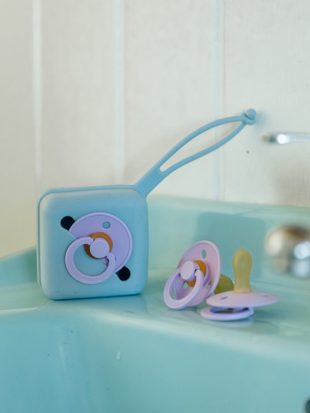 BIBS silicone pacifier case, BIBS silikoonist lutihoidja, all-groups