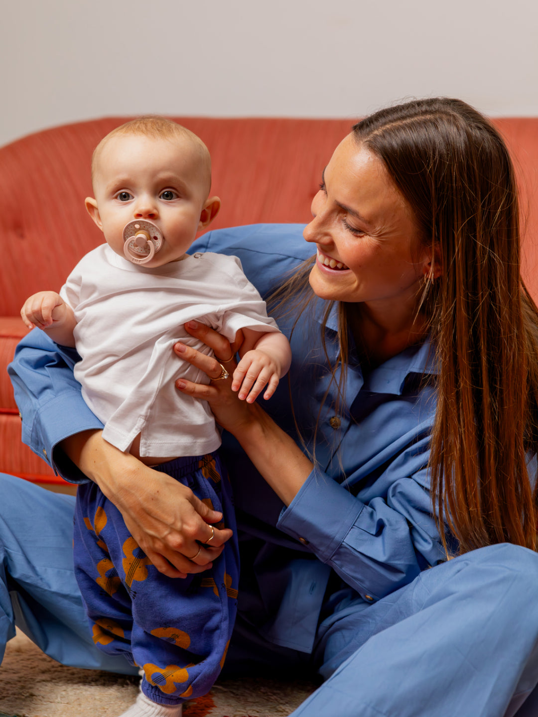 BIBS Studio Collection Color Round Pacifiers, kirsikujulised lutid naturaalsest kummist, all-groups