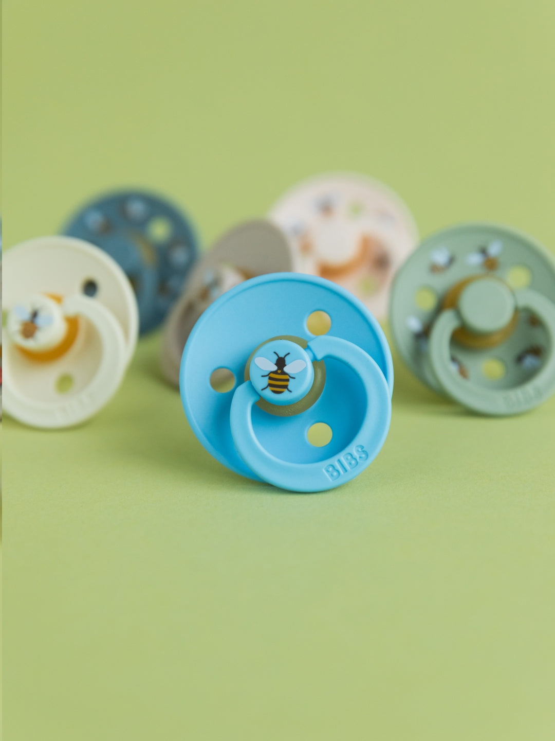 BIBS Studio Collection Colour Round Pacifiers, Urban Garden, BIBS Studio Collection Colour Round kirsikujulised lutid, linnaaed, all-groups