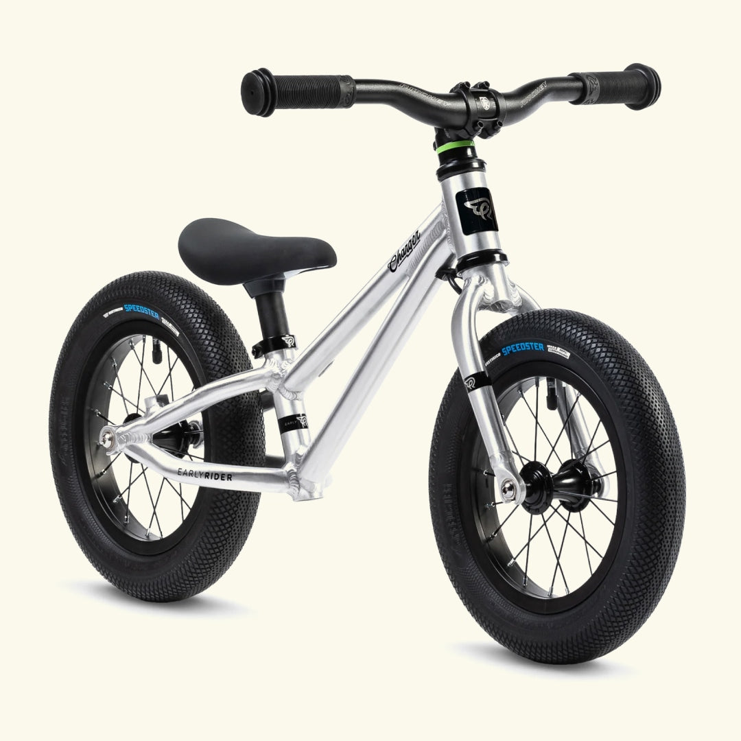 Early Rider Balance Bike Charger, Early Rider jooksuratas Charger, brushed aluminium