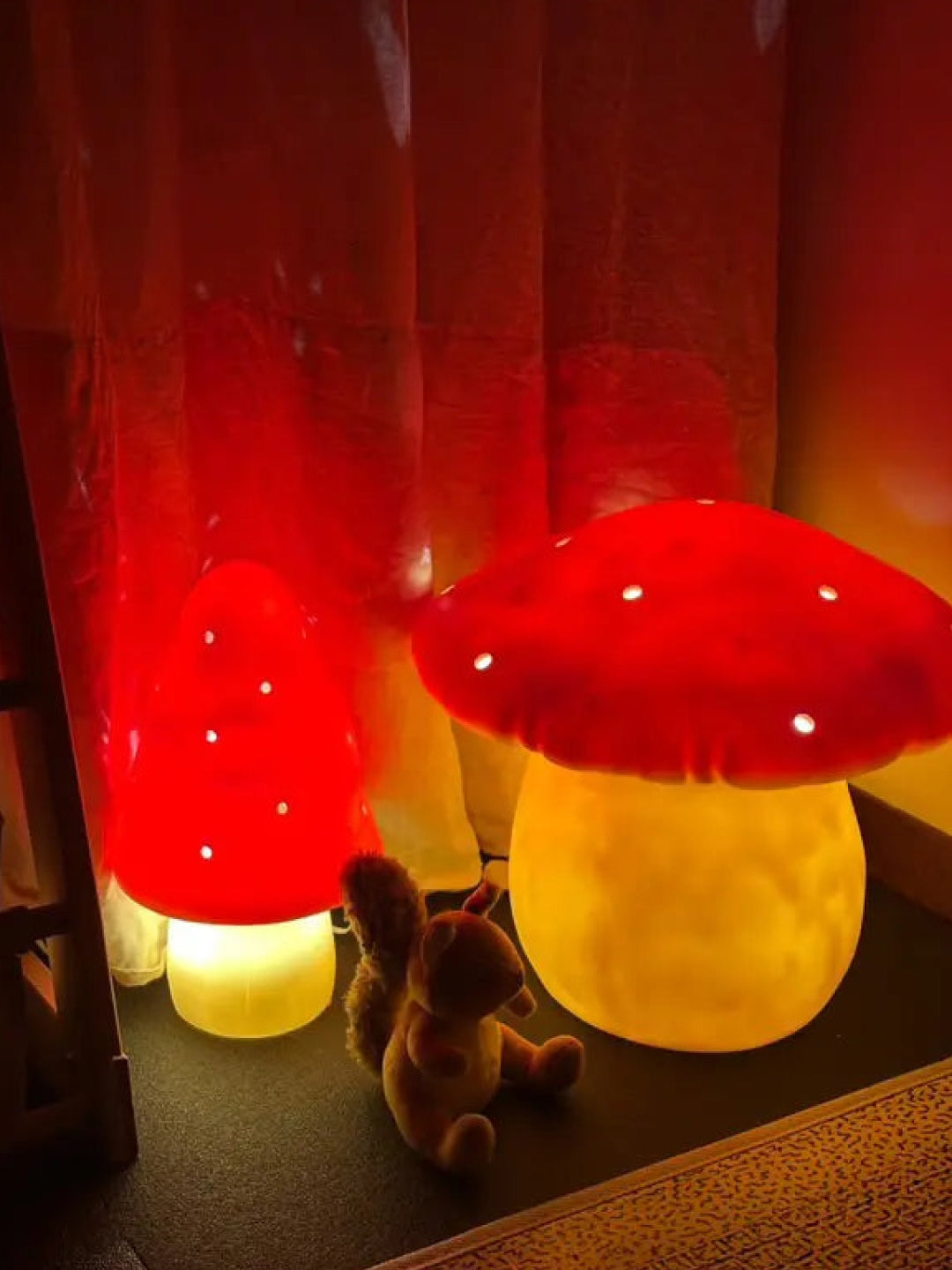 Egmont Toys Mushroom Lamp, Egmont Toys seenelamp red, all-groups