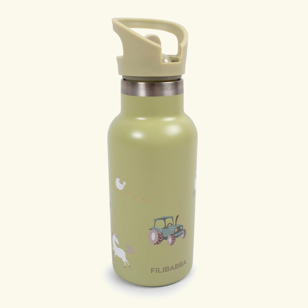 Filibabba stainless steel water bottle, Filibabba roostevabast terasest joogipudel, magic farm