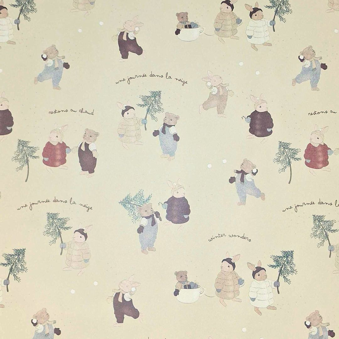 Gift wrapping, kingituste pakkimine, Christmas, jõulud, pakkepaber jõulukingitustele, winter teddy