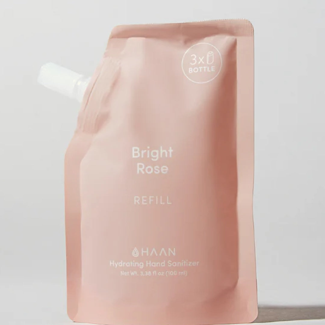 Haan Pocket Hand Sanitizer Refill, Haan Pocket käte desinfitseerija täitepakend, Bright Rose