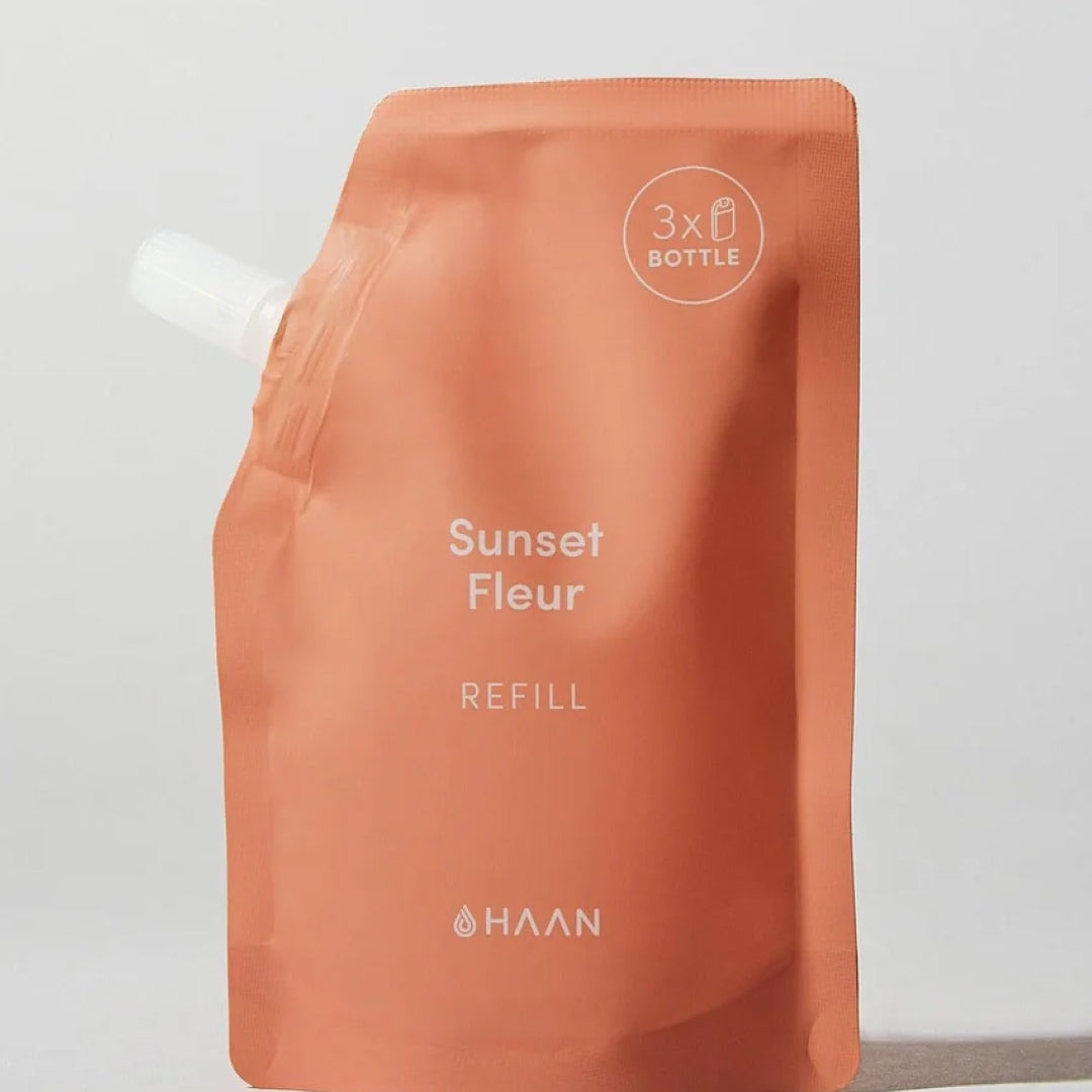 Haan Pocket Hand Sanitizer Refill, Haan Pocket käte desinfitseerija täitepakend, Sunset Fleur