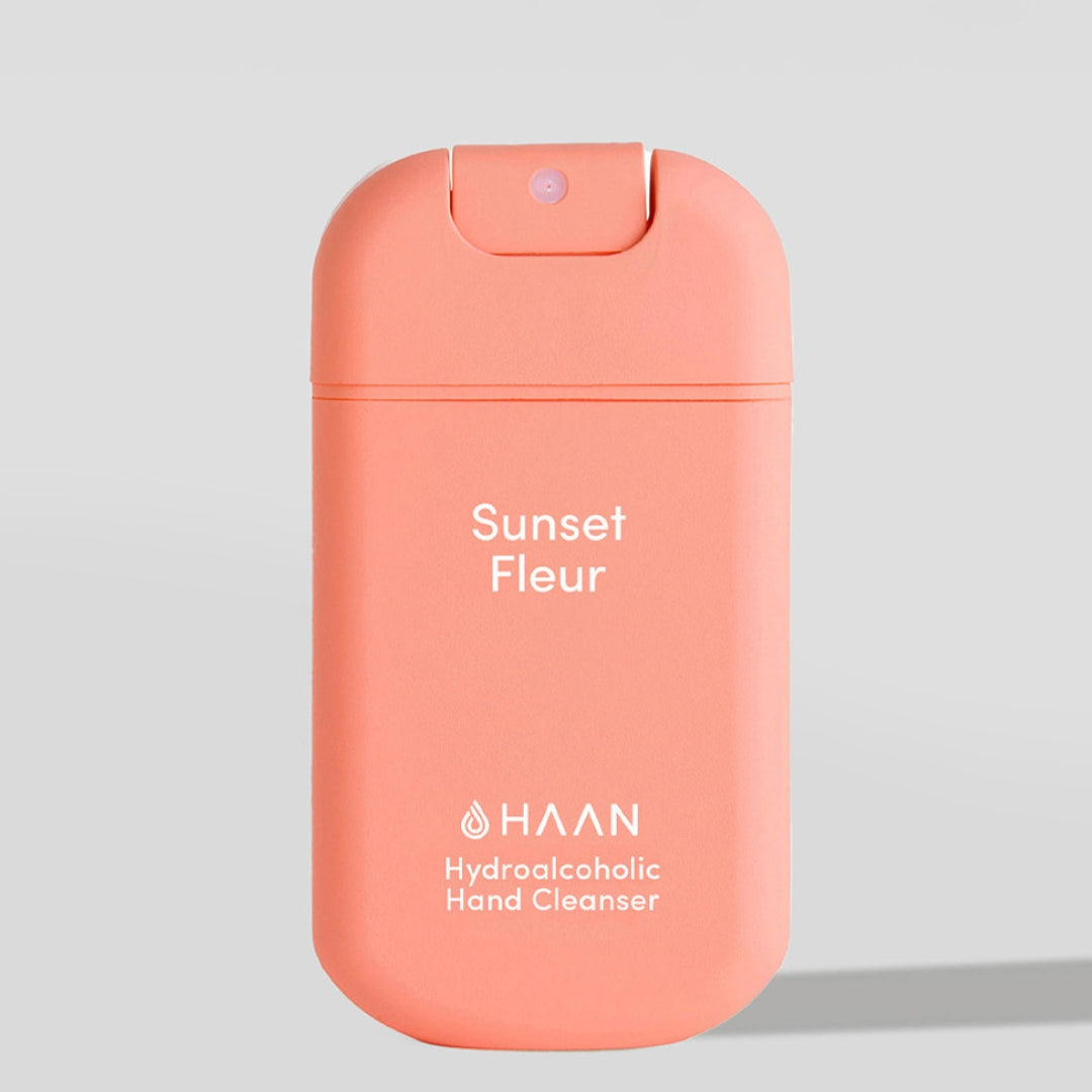 Haan hand sanitizer, hand cleanser, Haan käte desinfitseerija, kätepuhastusvahend, Sunset Fleur