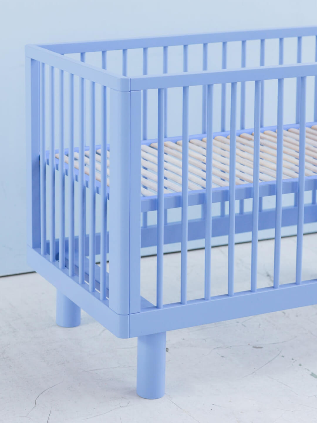 Karl & Fric Nox Cot - Blue, Karl & Fric beebivoodi, võrevoodi, beebi võrevoodi