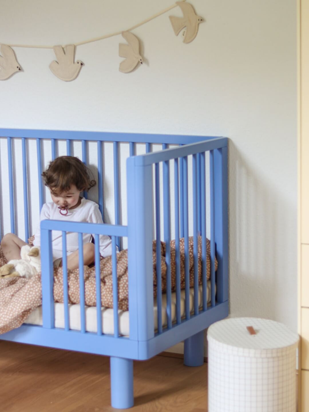 Karl & Fric Nox Cot - Blue, Karl & Fric beebivoodi, võrevoodi, beebi võrevoodi