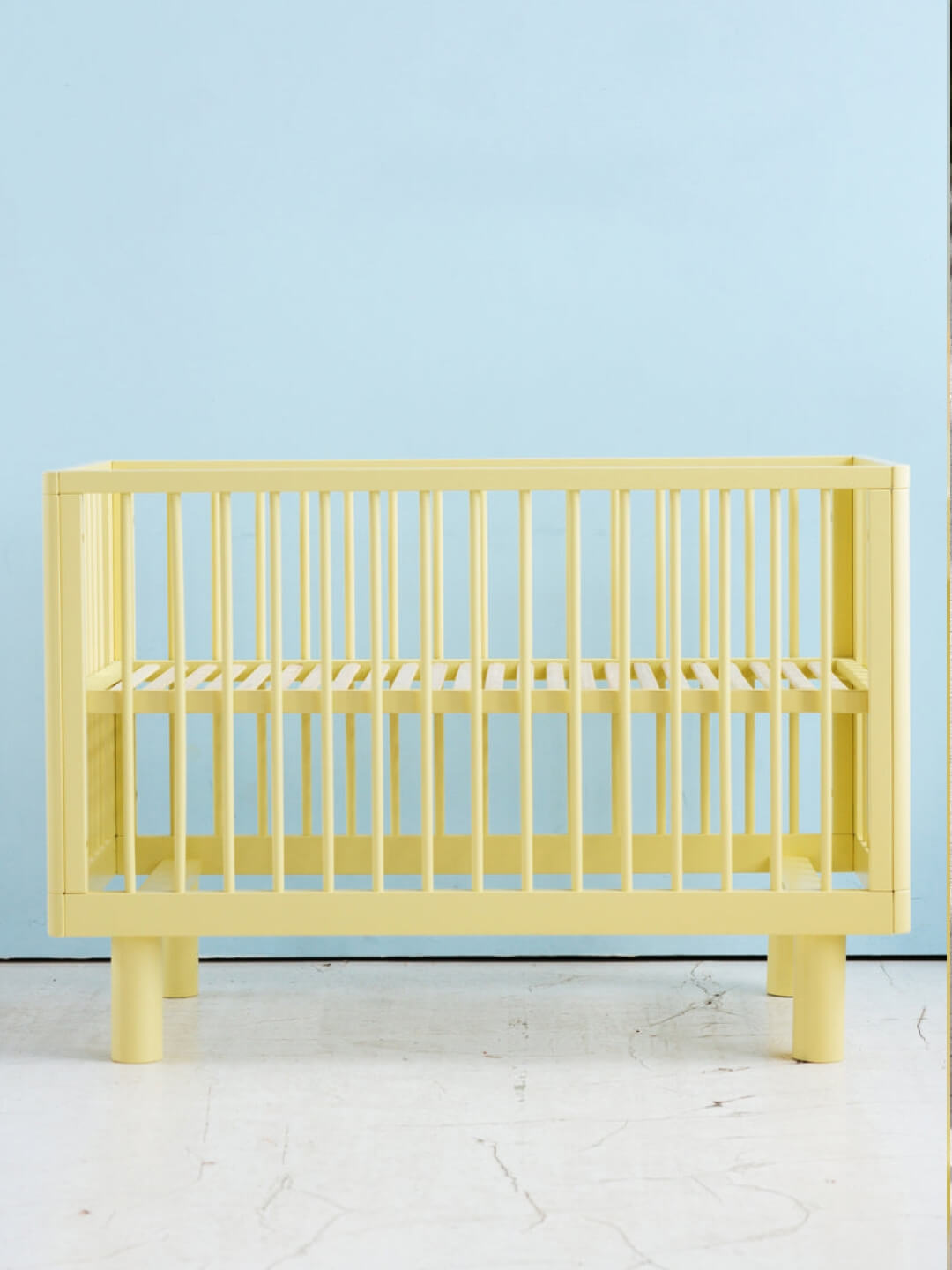 Karl & Fric Nox Cot - Yellow, Karl & Fric beebivoodi, võrevoodi, beebi võrevoodi