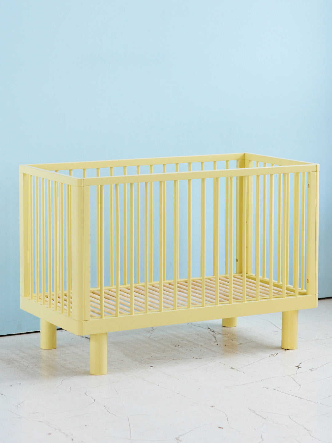 Karl & Fric Nox Cot - Yellow, Karl & Fric beebivoodi, võrevoodi, beebi võrevoodi