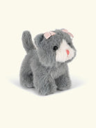 Konges Sløjd baby animals, Konges Sløjd loomapojad, grey cat, hall kiisu