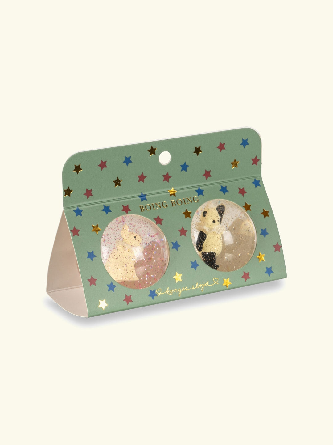 Konges Sløjd bouncing balls, Konges Sløjd põrkepallid, panda-bunny