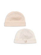 Konges Sløjd Fanga Frio Stripe Beanie 2-pack, beebimüts 2-pack, blush mix