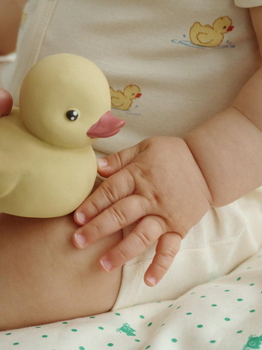 Konges Slojd Fanga Fontana bath duck, vannipart, naturaalne kumm