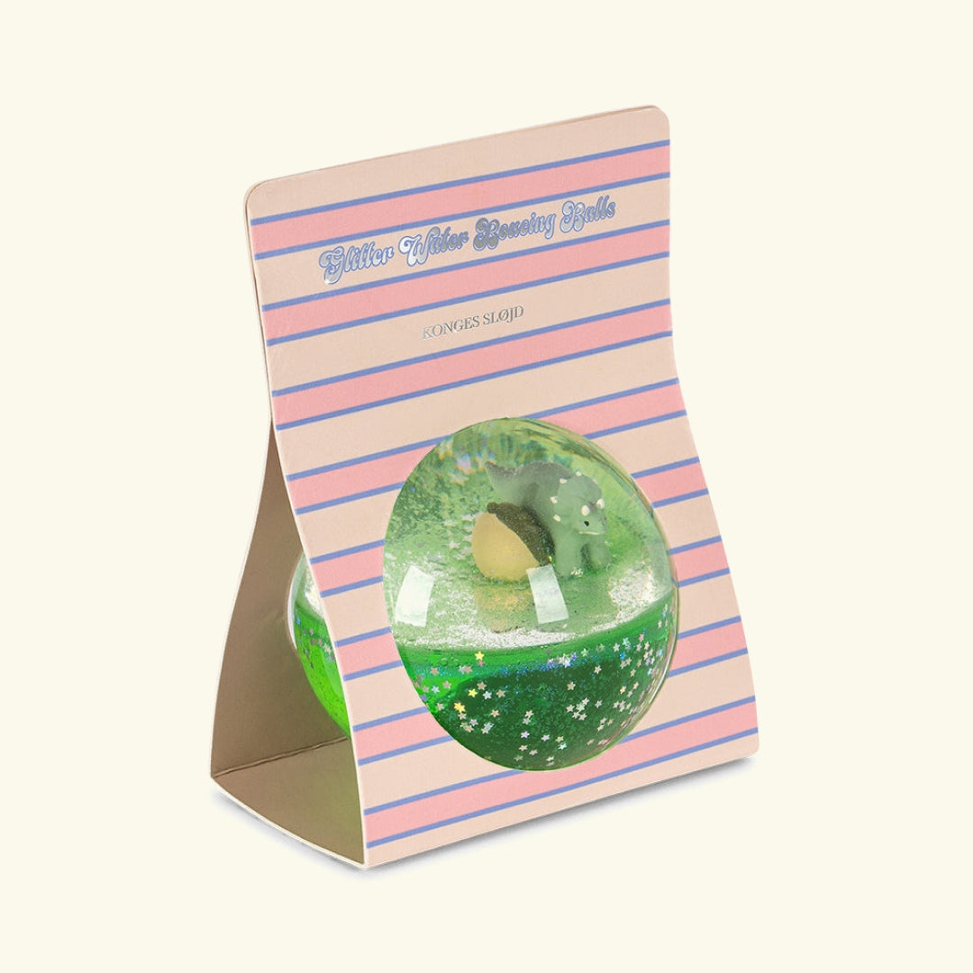 Konges Slojd glitter water ball, Konges Slojd glitter põrkepall Lemon