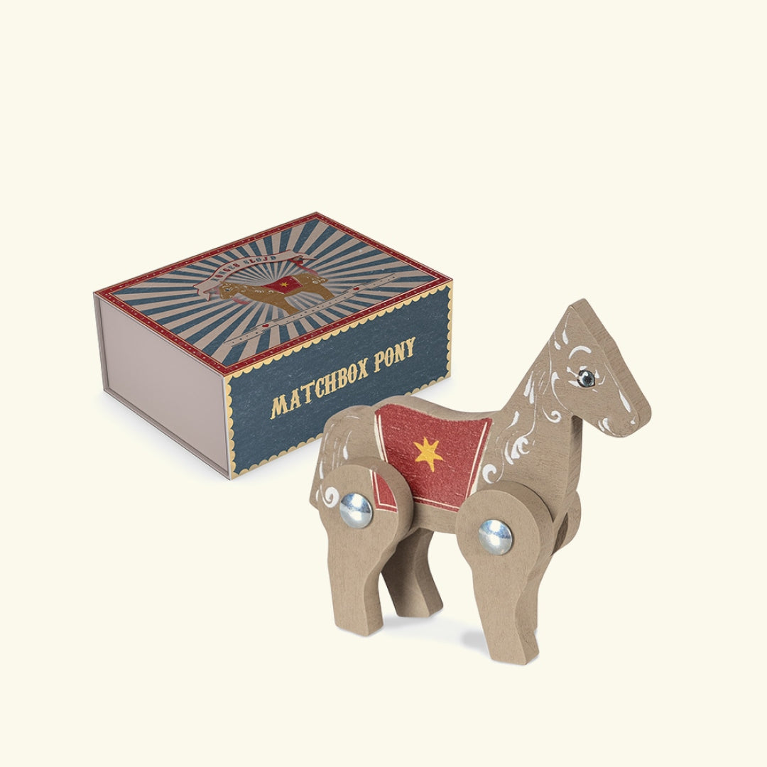 Konges Sløjd matchbox animals, Konges Sløjd tikutoosiloomad, horse hobune