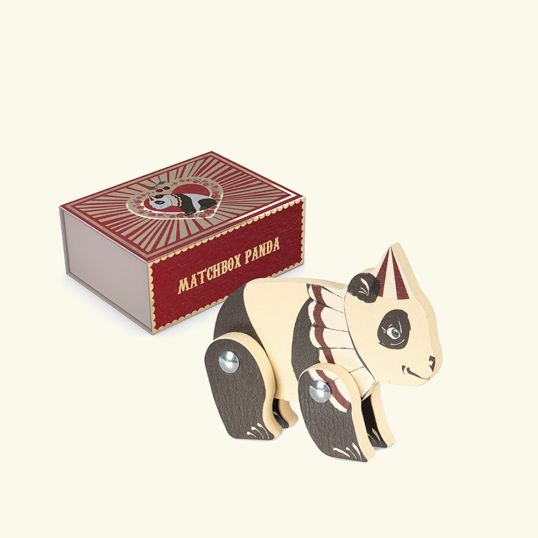 Konges Sløjd matchbox animals, Konges Sløjd tikutoosiloomad, panda