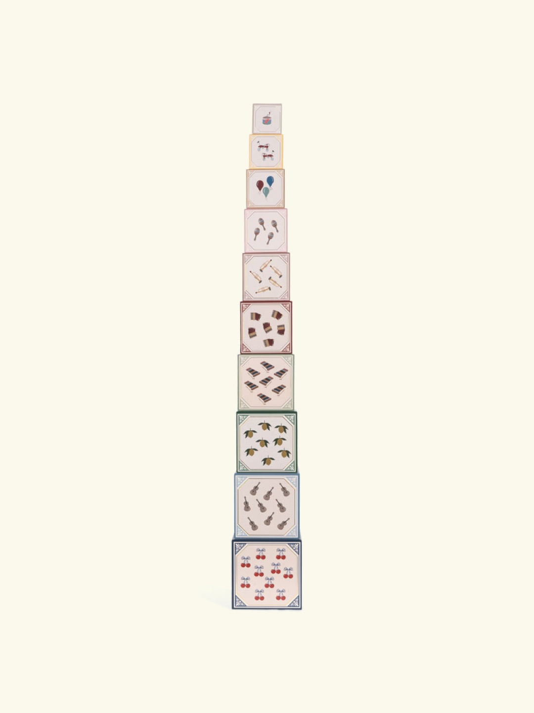 Konges Slojd stacking blocks, Konges Slojd papist ladumisklotsid