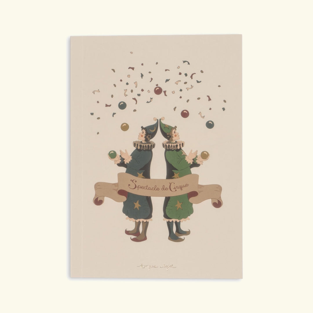 Konges Slojd mini painting books, Konges Slojd mini värvimisraamat, Circus tsirkus