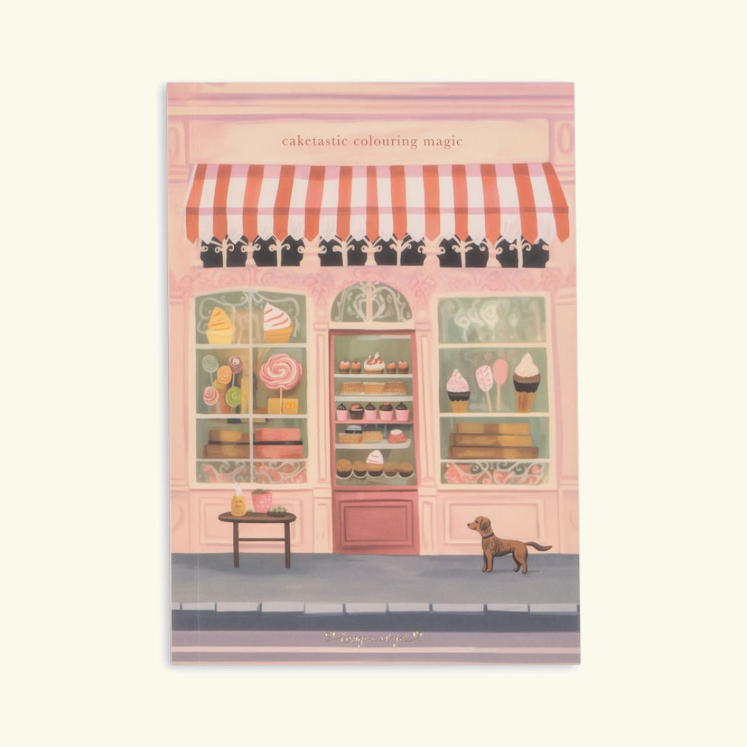 Konges Slojd mini painting books, Konges Slojd mini värvimisraamat, Pink roosa