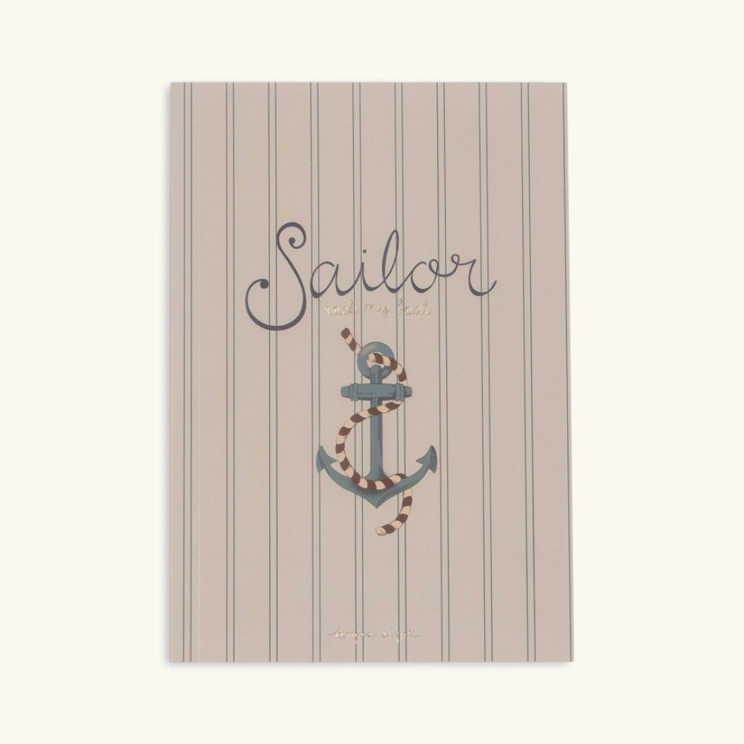 Konges Slojd mini painting books, Konges Slojd mini värvimisraamat, Sailor purjetamine