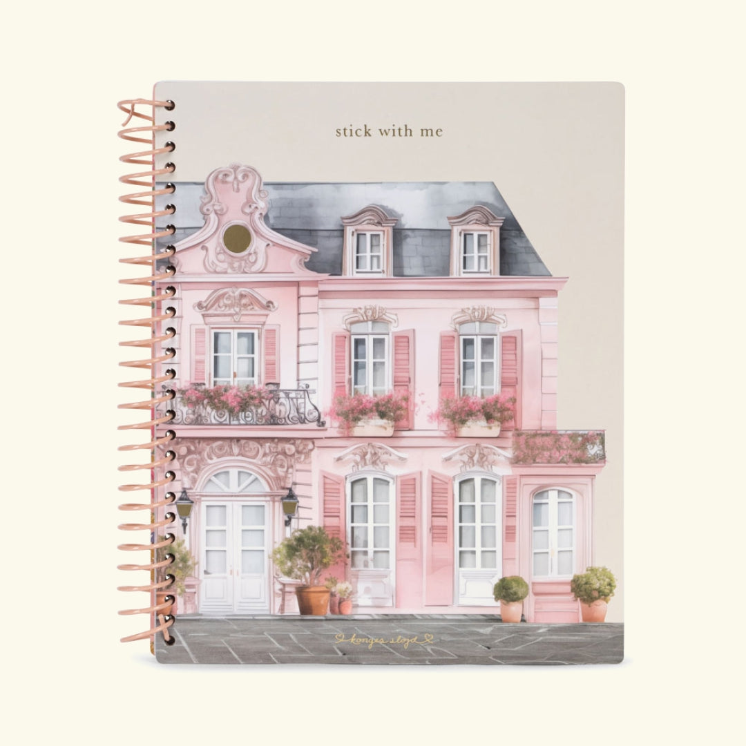 Konges Sløjd Sticker Book, kleepsuraamat, Dusty Pink