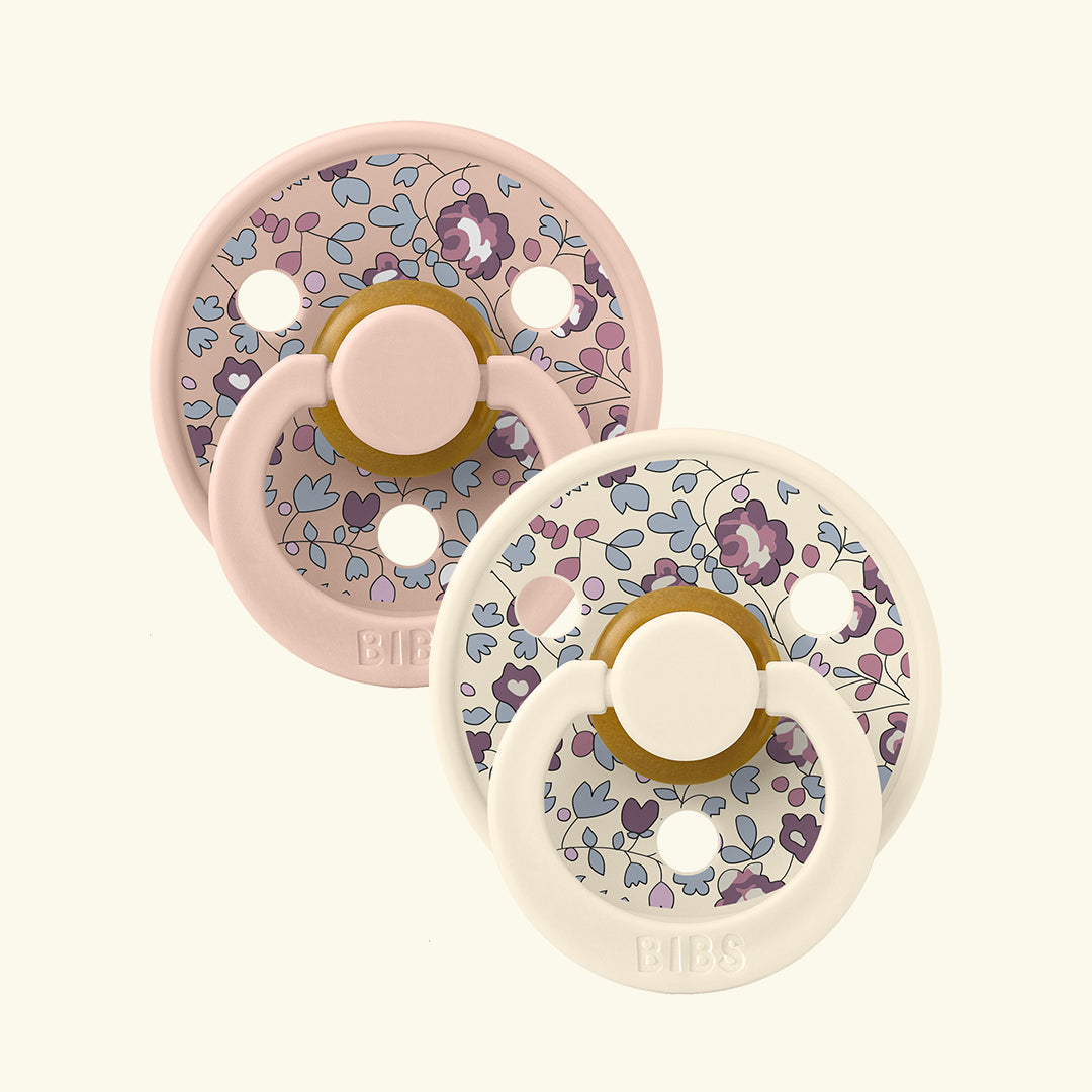 BIBS x Liberty Colour Round Pacifiers Eloise, BIBS x Liberty Colour kirsikujulised lutid Eloise