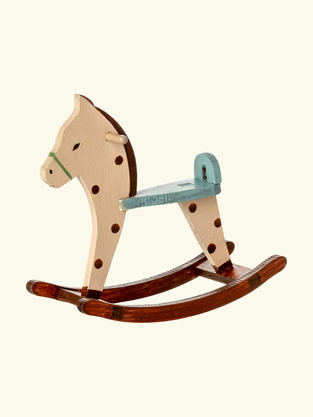 Maileg rocking horse, Maileg hiirte kiikhobu
