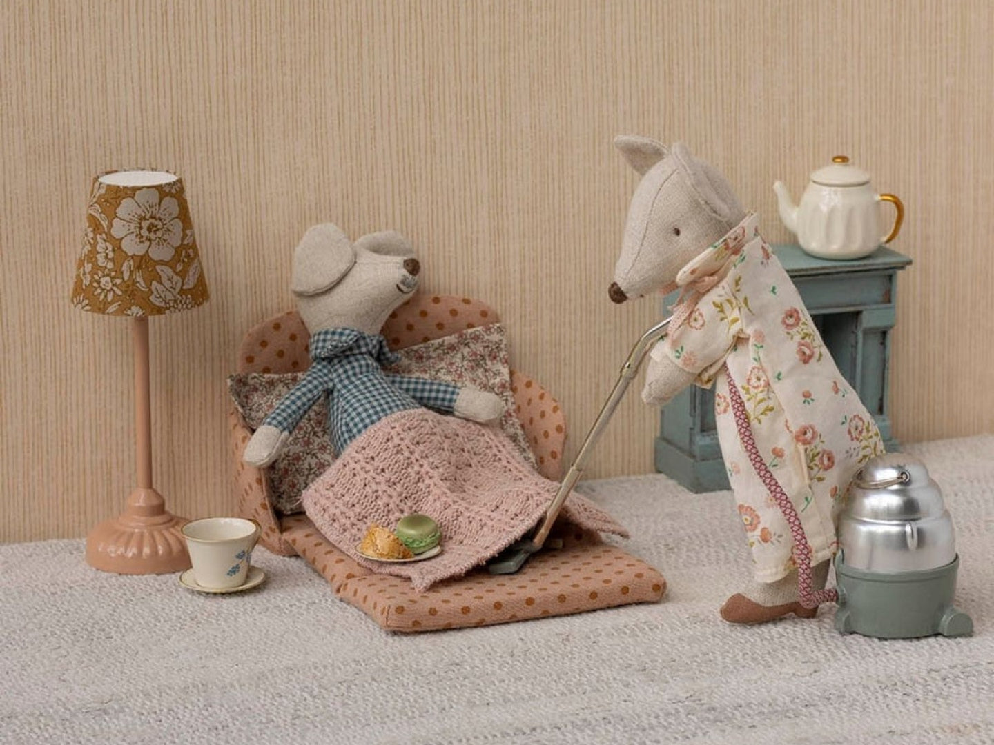 Maileg Mouse Sofa bed, Maileg hiirte diivanvoodi, sohva