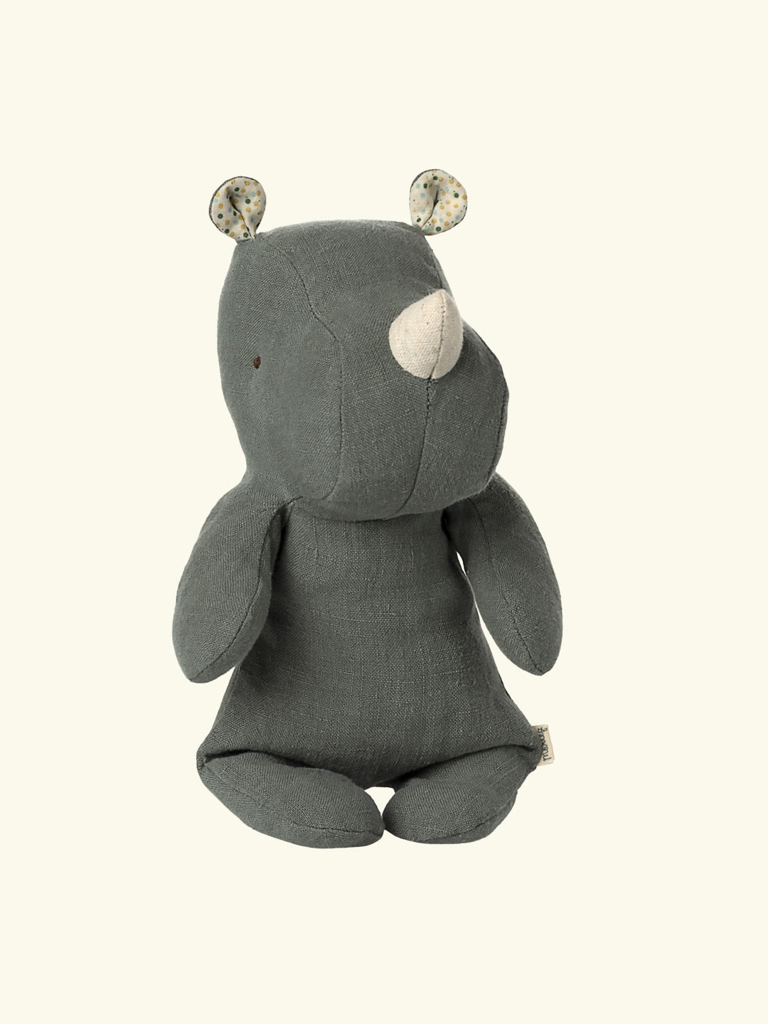 Maileg small safari friends, rhino pine, Maileg väike safarisõber, ninasarvik