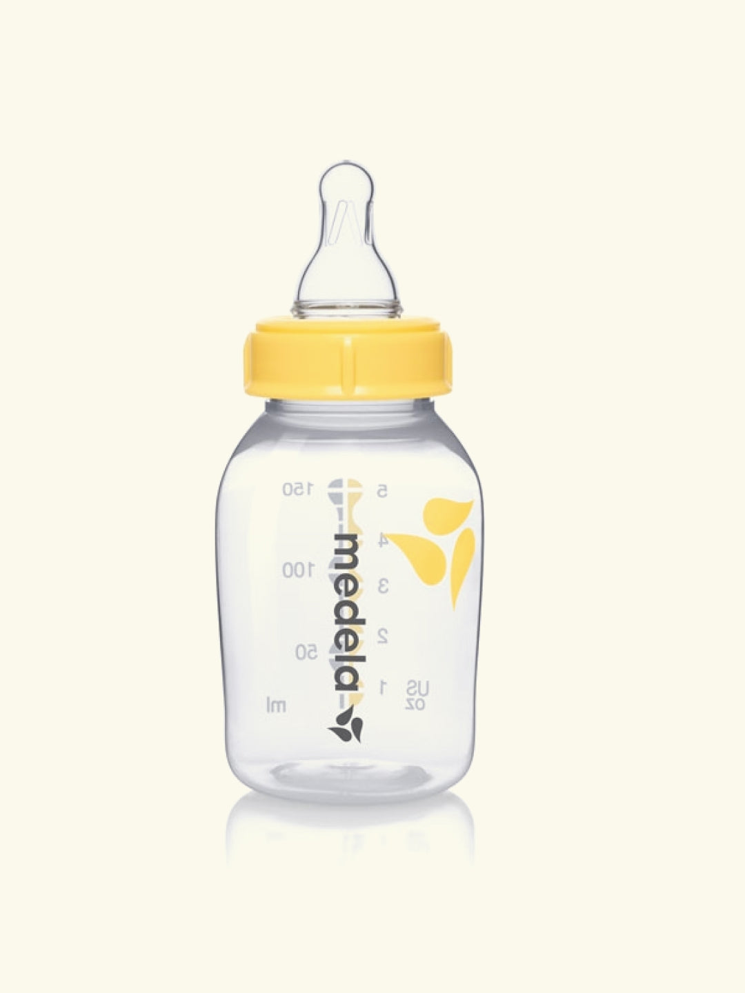 Medela breatsmilk bottle with teat S, Medela beebi lutipudel silikoonist lutiotsaga S