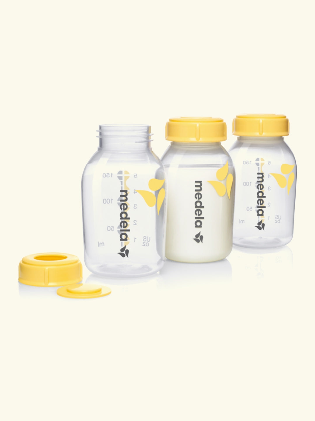 Medela breastmilk bottles 150 ml 3-pack, Medela lutipudelid 150 ml 3-pack